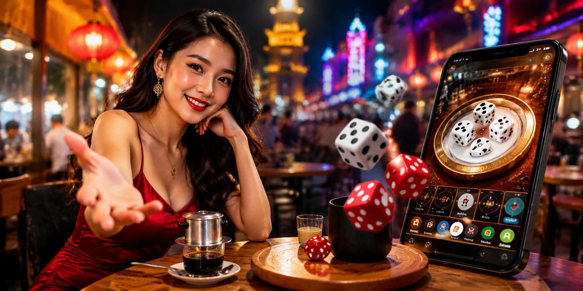 Người chơi TP. Hồ Chí Minh thư giãn tại quán cà phê và tham gia Tài Xỉu trực tuyến trên 4211