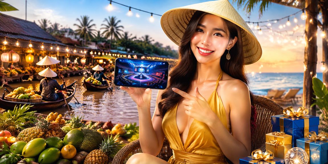 Người chơi tại vùng đồng bằng sông Cửu Long theo dõi Esports và đặt cược trên bãi biển